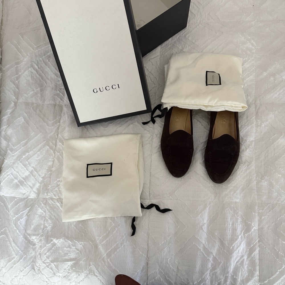 Gucci  Dark Brown Loafers